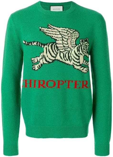 gucci tiger sweater dupe|Gucci flying tiger sweater.